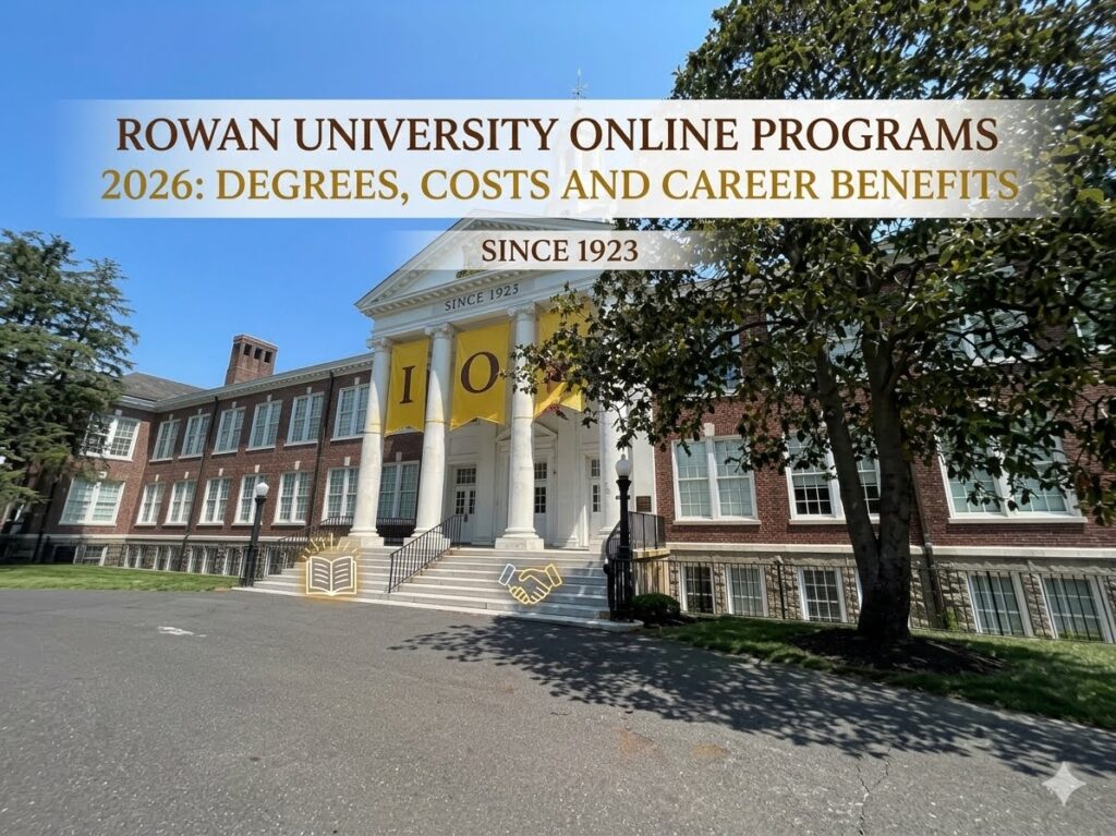 Rowan University Online Programs 2026: Degrees, Costs and Career Benefits