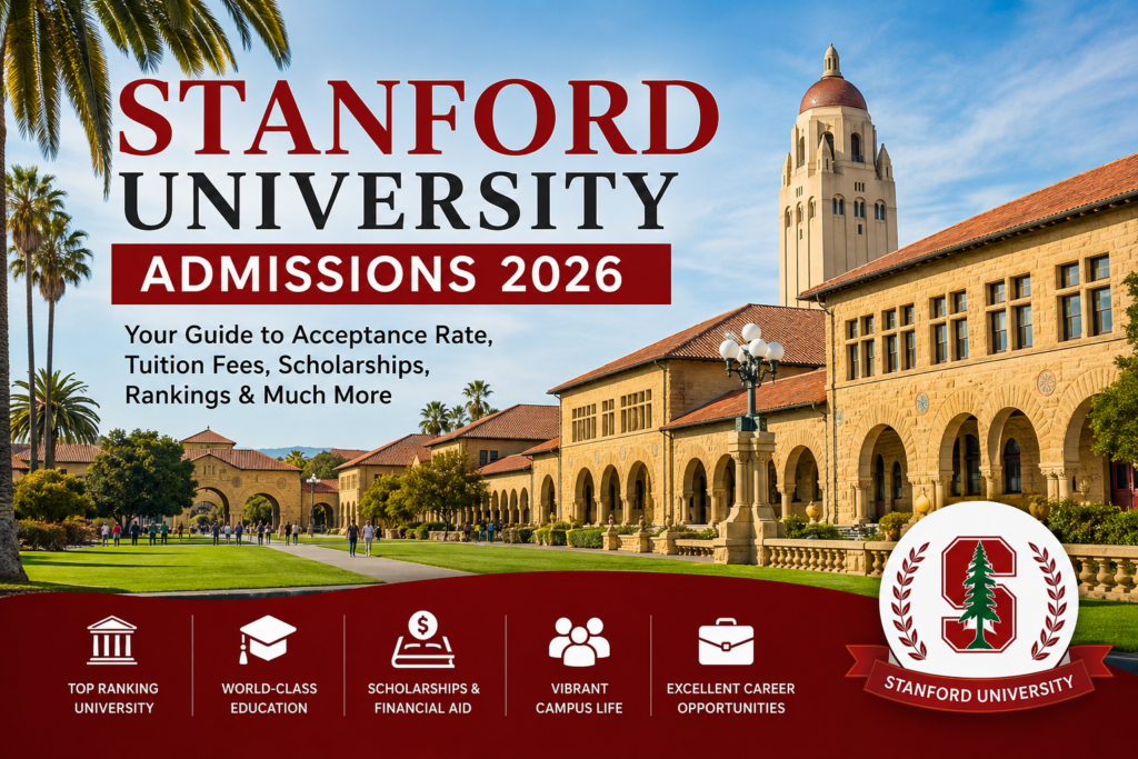 tanford University Admissions 2026: Acceptance Rate, Tuition Fees, Scholarships, and Student Guide