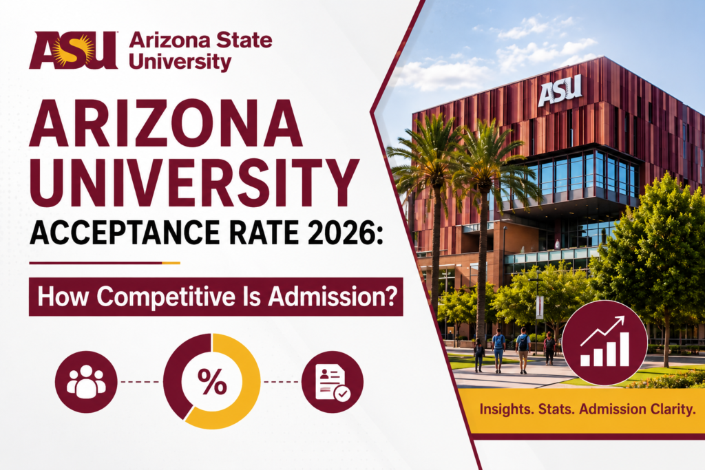 Arizona University Acceptance Rate 2026: How Competitive Is Admission?