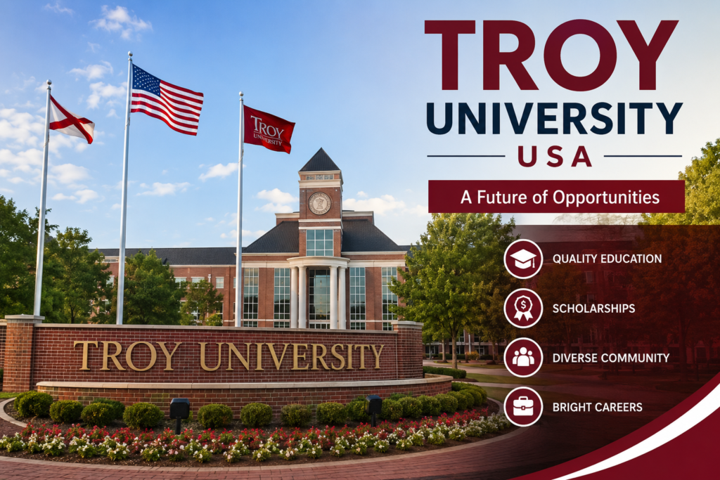 Troy University USA Admissions Guide 2026: Requirements, Tuition, Scholarships and Student Life