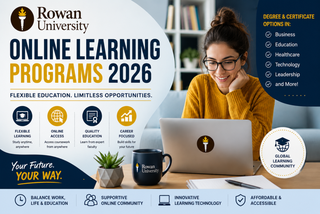 Rowan University Online Learning Programs 2026: Flexible Education for Modern Students