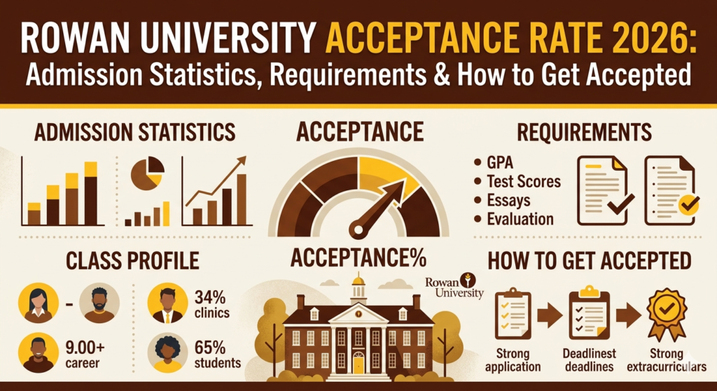 Rowan University Acceptance Rate 2026: Admission Statistics, Requirements & How to Get Accepted