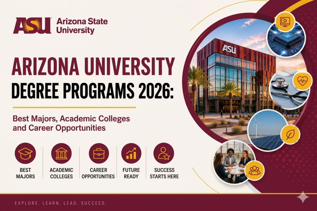 Arizona University Degree Programs 2026: Best Majors, Academic Colleges